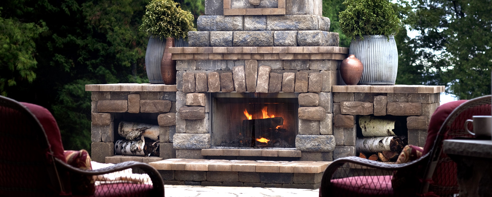 fireplacesheader Premier Landscape & Design